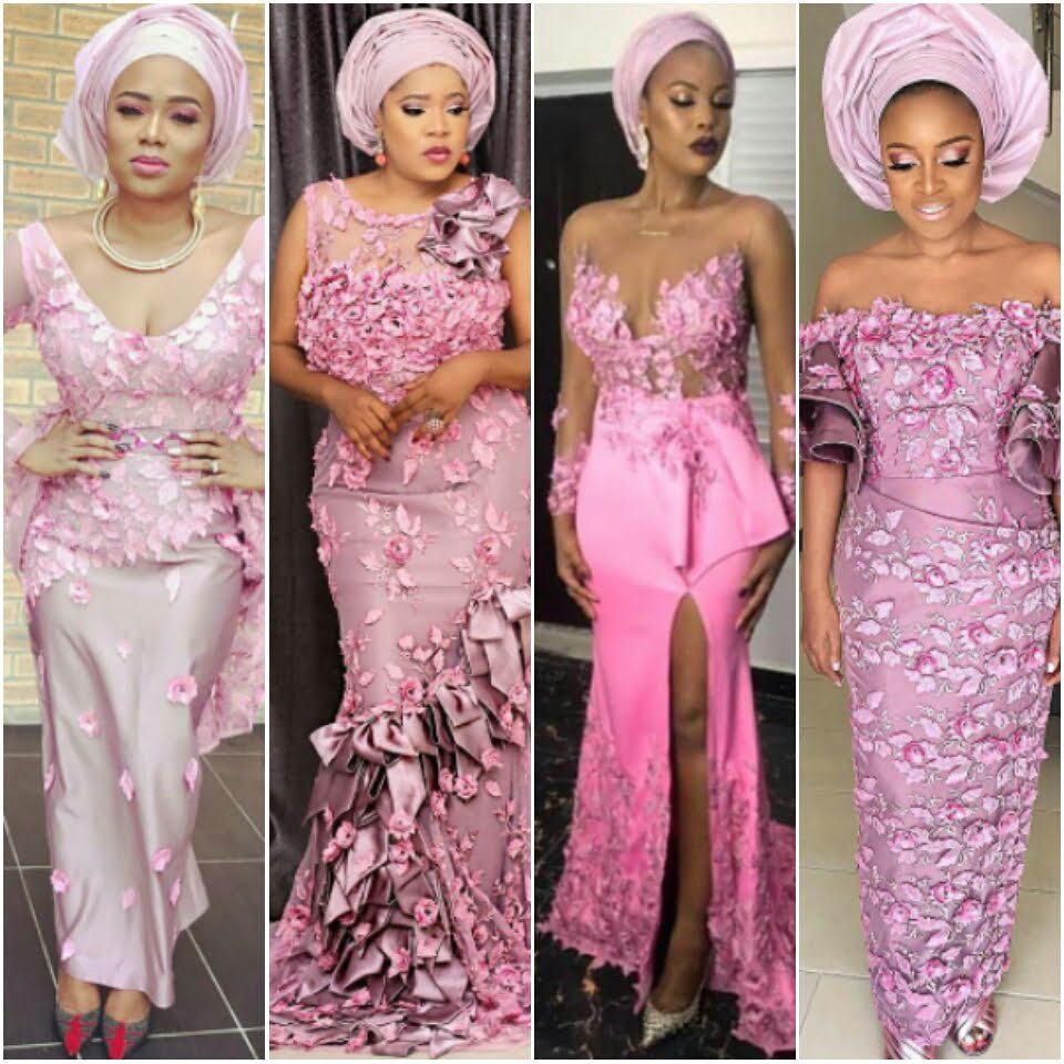 Ladies! Check Out Hot Aso Ebi Lace that will Capture your Mind