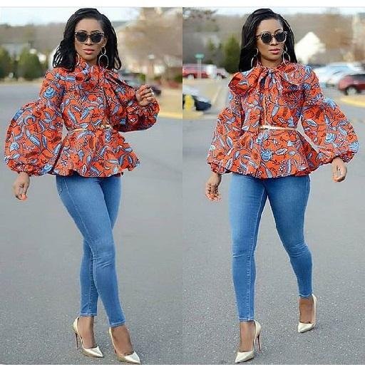 Ankara styles hotsell peplum tops