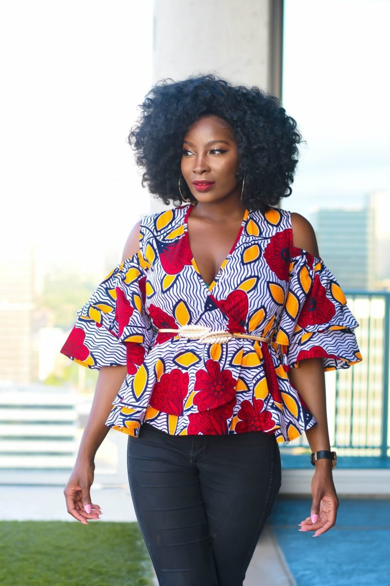 Lucrative Ankara Peplum Top Styles For Celebrities