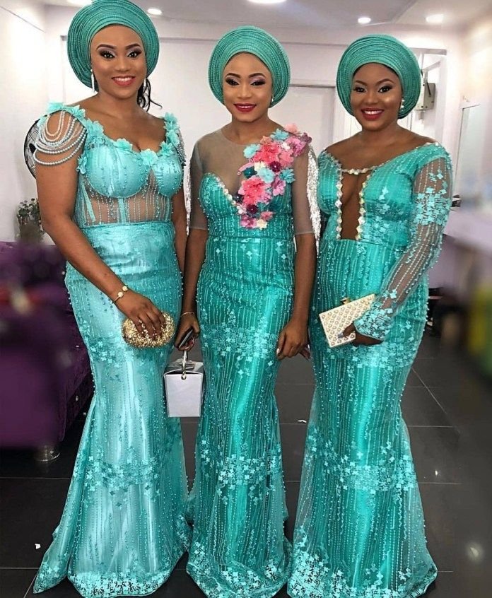 Ladies! Check Out Hot Aso Ebi Lace that will Capture your Mind