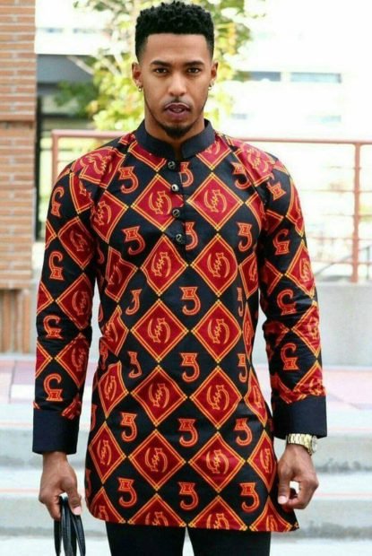 Ankara fashion style for men 