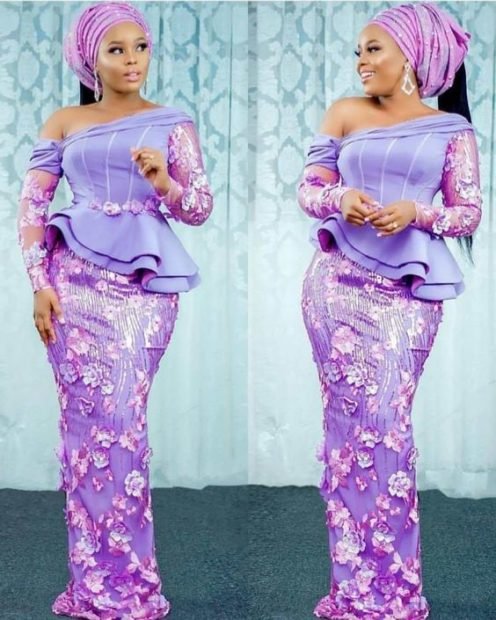 2020 African Aso Ebi Styles Lucrative Amazing Fashion For Beautiful Ladies