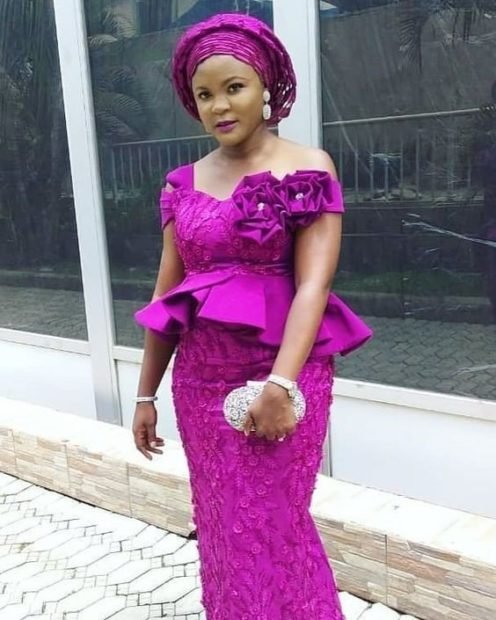 Aso Ebi lace