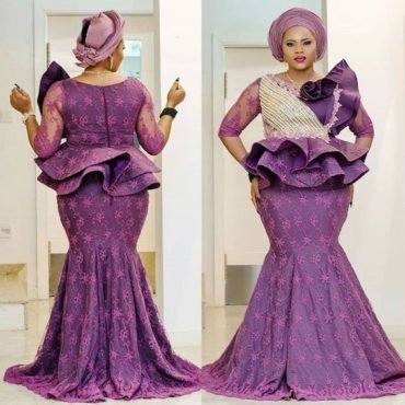 Ladies! Check Out Hot Aso Ebi Lace that will Capture your Mind