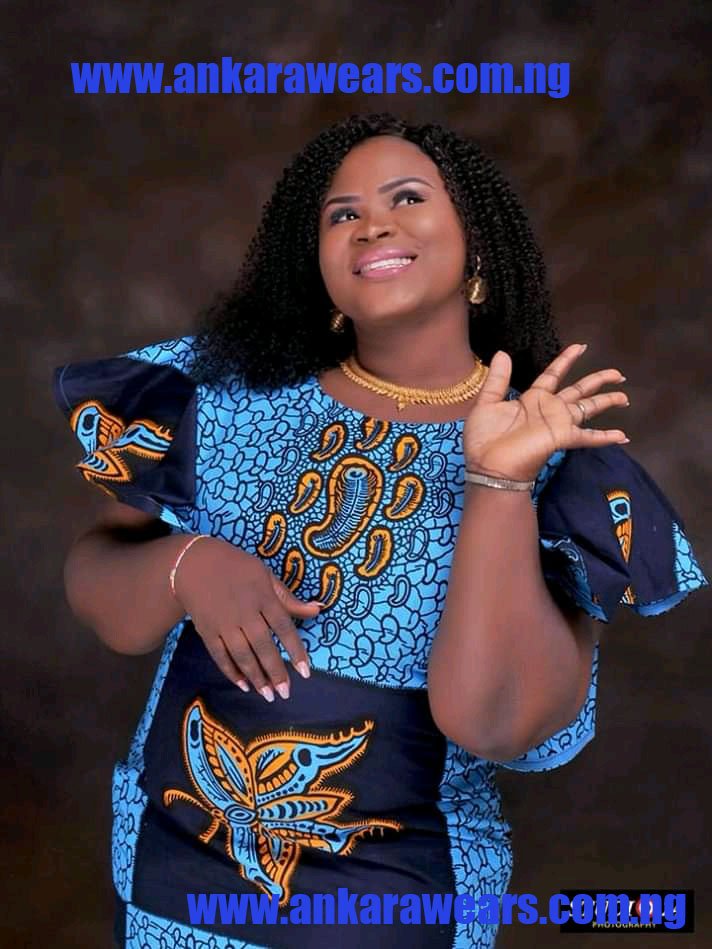 CHECK OUT THE LATEST LAGOS ANKARA STYLES THAT IS TRENDY