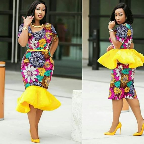 CHECK OUT THE LATEST LAGOS ANKARA STYLES THAT IS TRENDY