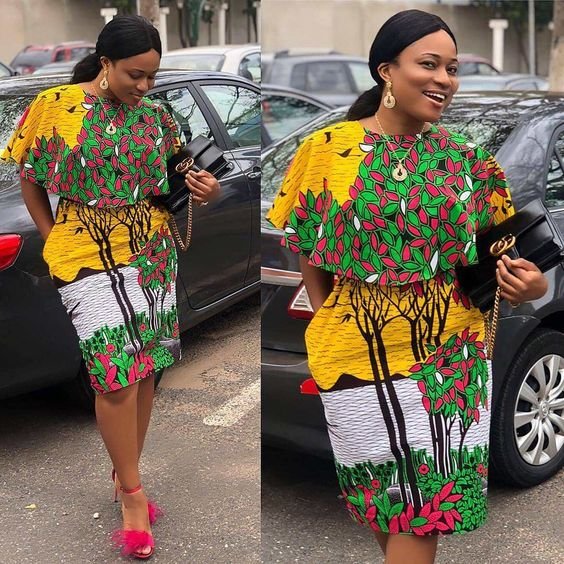 AMAZING NIGERIA TAILOR GET AFRICAN ANKARA STYLES (PHOTOS)