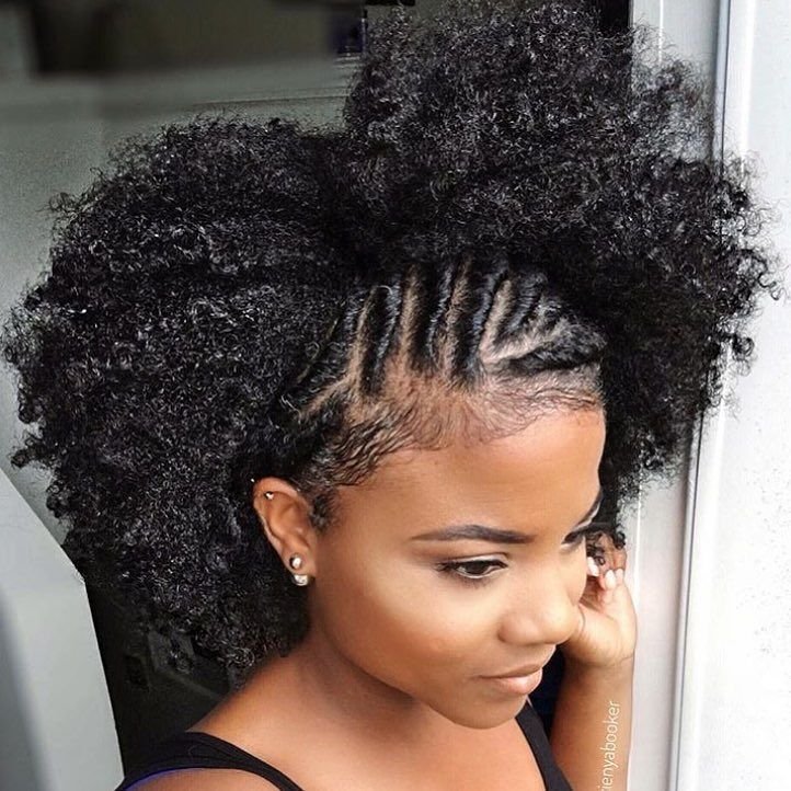 Hairstyles For Short Natural Hair In Nigeria Nigerian Cornrow 