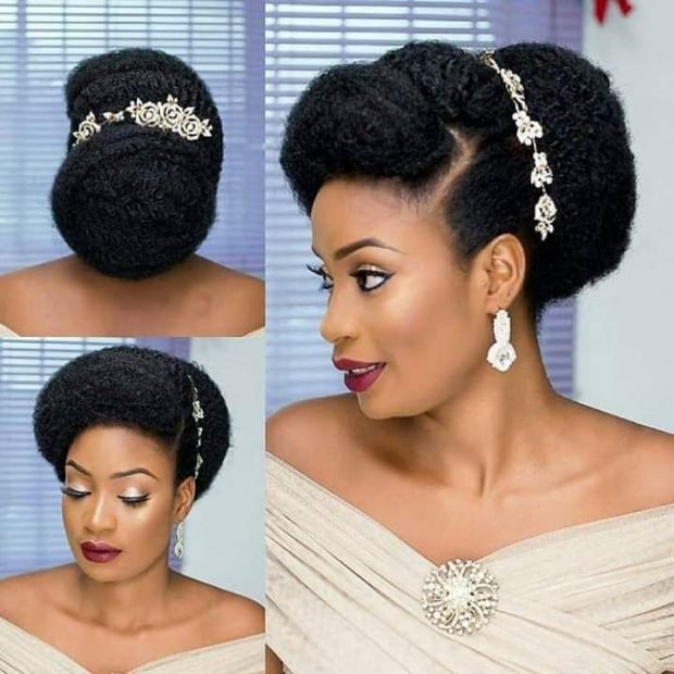 Bridal braid hairstyles Nigeria