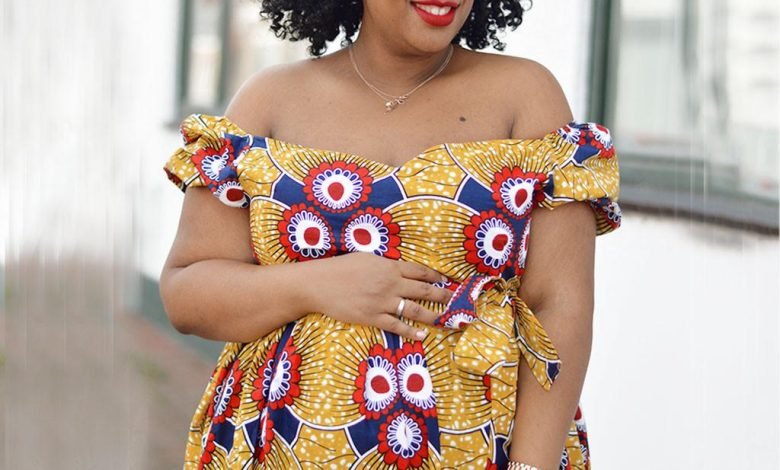 Short Ankara Gown Styles For Pregnant Ladies
